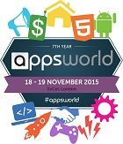 Apps World London logo Apps World London logo